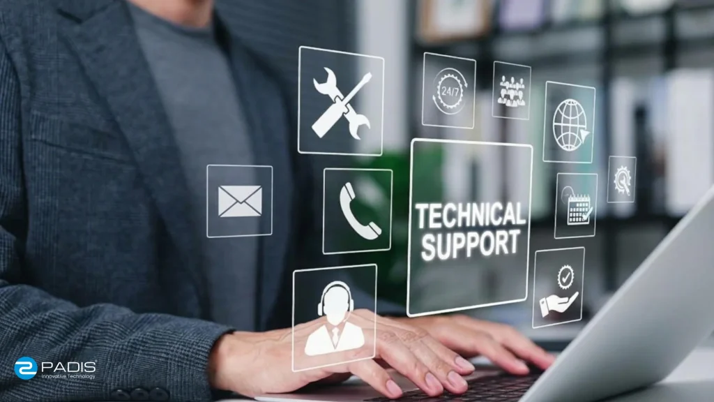 پشتیبانی دستگاه کنترل تردد